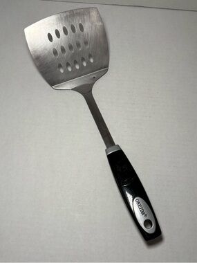 Oneida Stainless Steel Plastic Handle Slotted Spatula Turner